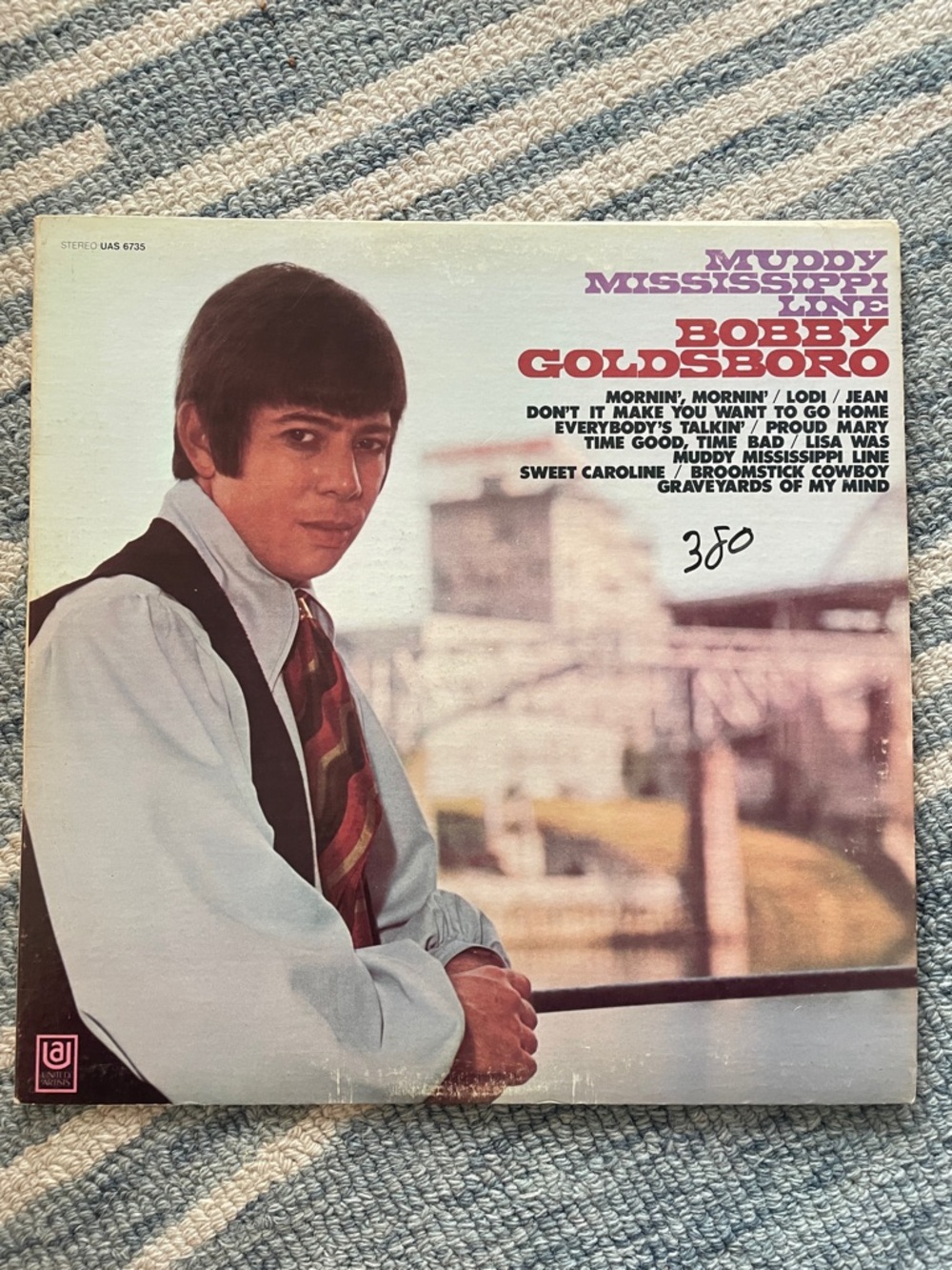 3/$25 Bobby Goldsboro "Muddy Mississippi Line" Vintage Vinyl 1969